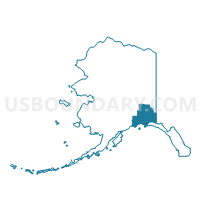 Valdez-Cordova Census Area in Alaska